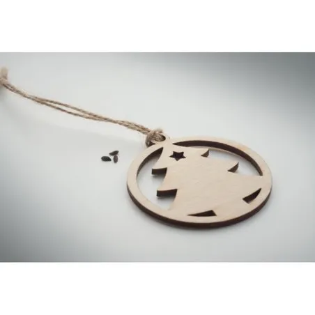 Décoration en bois personnalisée et écologique pas cher - ROSEED - Élégance Naturelle Matières : coton biologique Taille textile