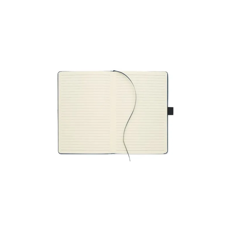 Carnet A5 écologique en PU avec pochette - CINCO MO2285 Matières : coton biologique Taille textile : L Couleurs : bleu royal obj