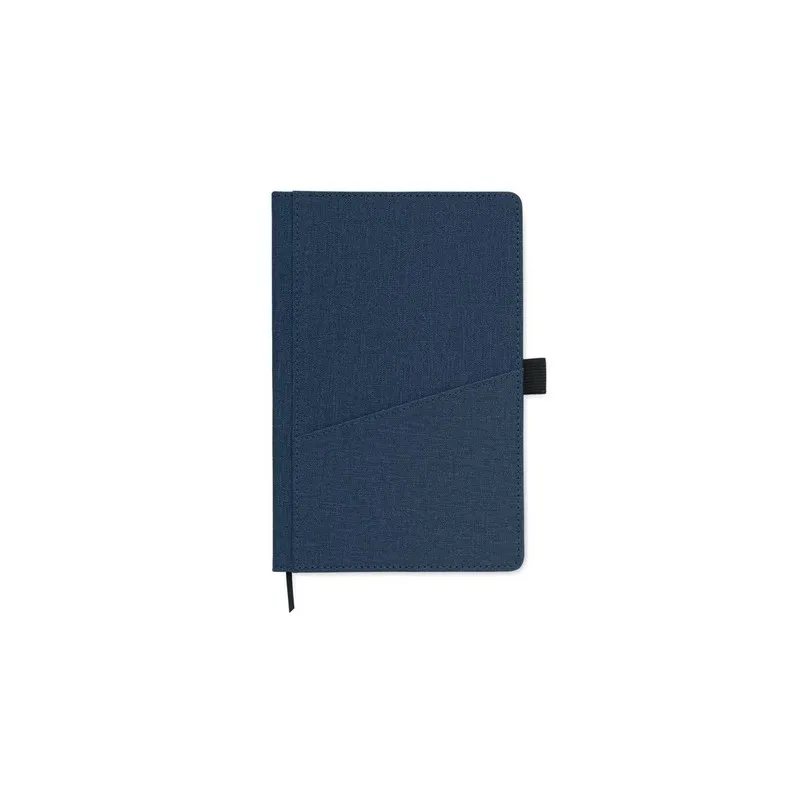 Carnet A5 écologique en PU avec pochette - CINCO MO2285 Matières : coton biologique Taille textile : L Couleurs : bleu royal goo