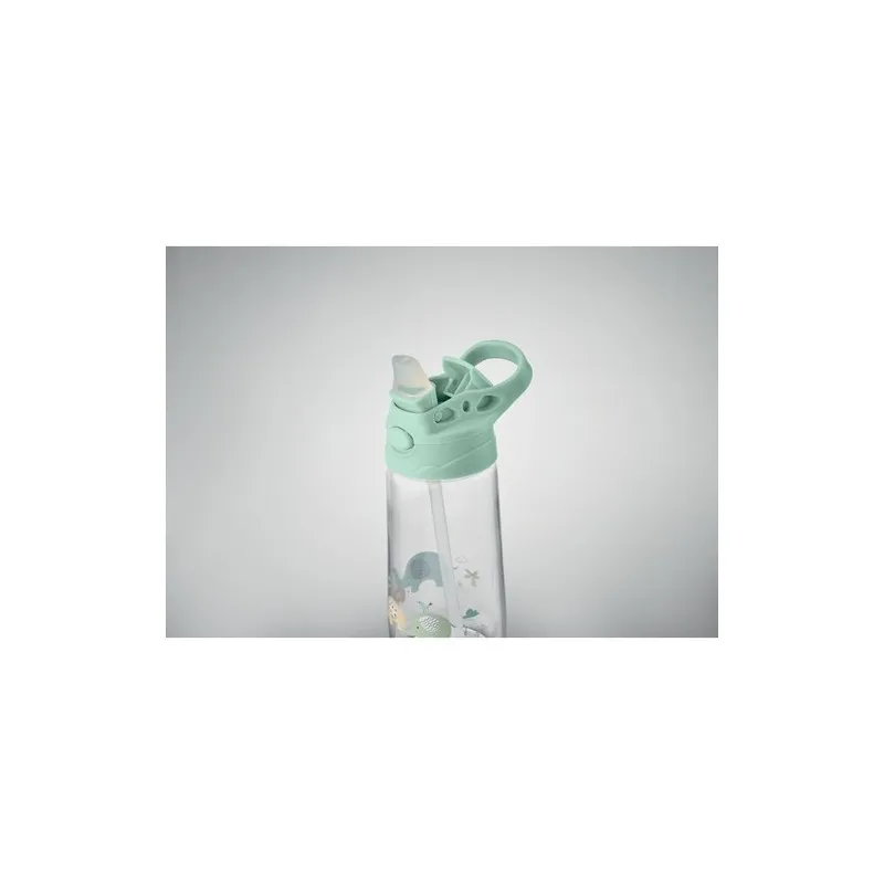 Bouteille pratique en Tritan 450 ml - SID Matières : coton biologique Taille textile : S Couleurs : rouge goodies publicitaire é