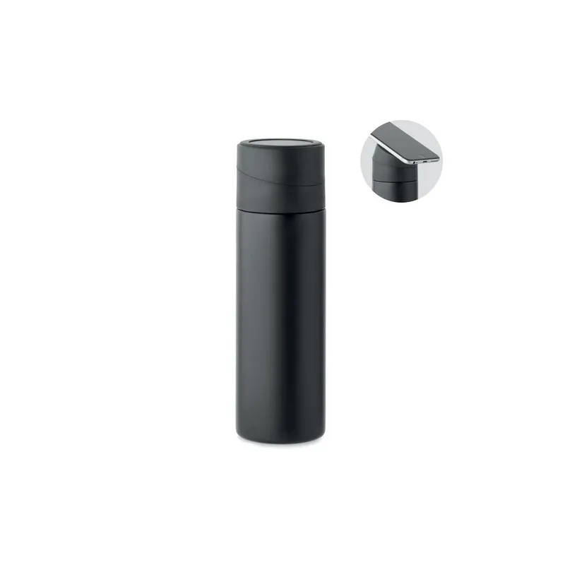 Bouteille isotherme écologique personnalisée 420 ml - PHOTTLE Matières : coton biologique Taille textile : 3XL Couleurs : écru