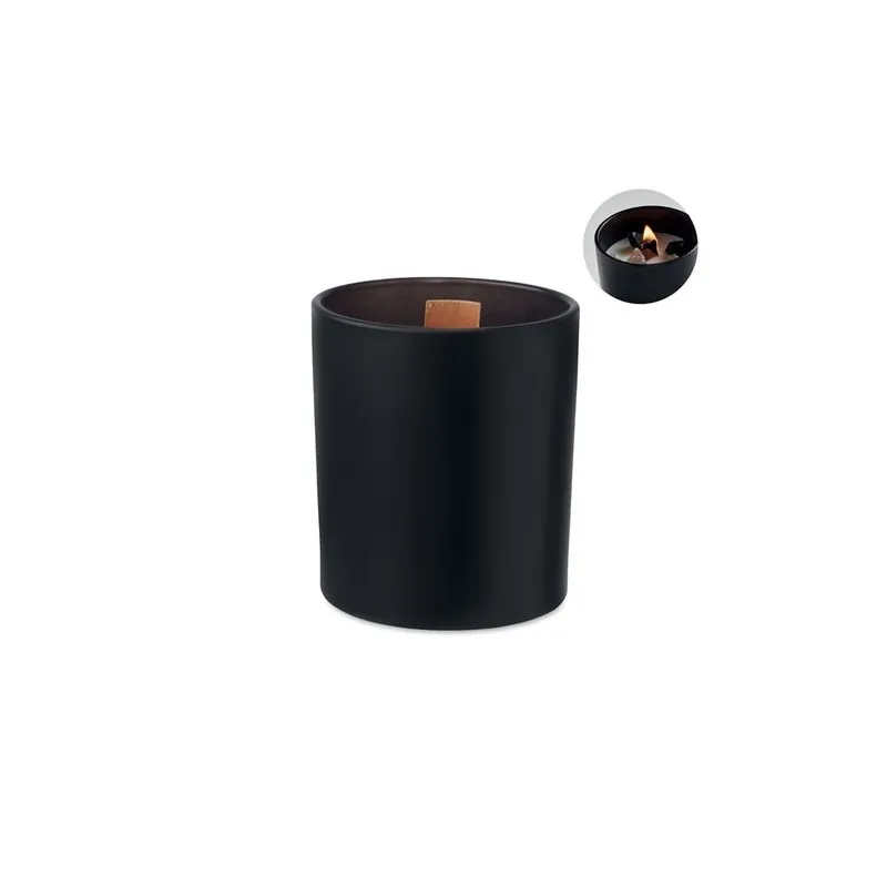 Bougie parfumée végétale 200g personnalisée pas cher - KIVAS Matières : coton biologique Taille textile : XS Couleurs : vert pra