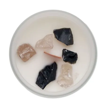 Bougie parfumée végétale 200g personnalisée pas cher - KIVAS Matières : coton biologique Taille textile : XS Couleurs : kaki mar