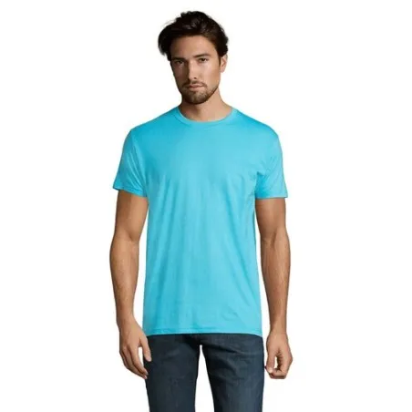 T-Shirt Homme 190g Publicitaire IMPERIAL Matières : coton Taille textile : 3XL Couleurs : vert prairie impression haute définiti