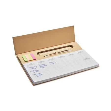 Agenda Hebdomadaire de Bureau MEMWEEK