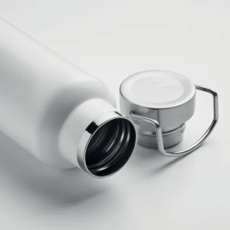 Bouteille isotherme double paroi 500ml personnalisée IVES Matières : coton biologique Taille textile : S Couleurs : bordeaux imp