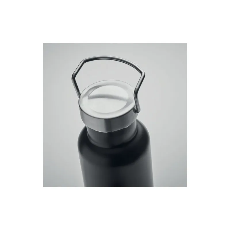 Bouteille isotherme double paroi 500ml personnalisée IVES Matières : coton biologique Taille textile : M Couleurs : vert prairie