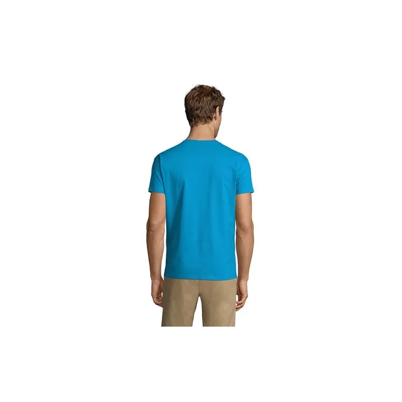 T-Shirt Homme 190g Publicitaire IMPERIAL Matières : coton Taille textile : L Couleurs : jaune citron cadeau affaires élégant