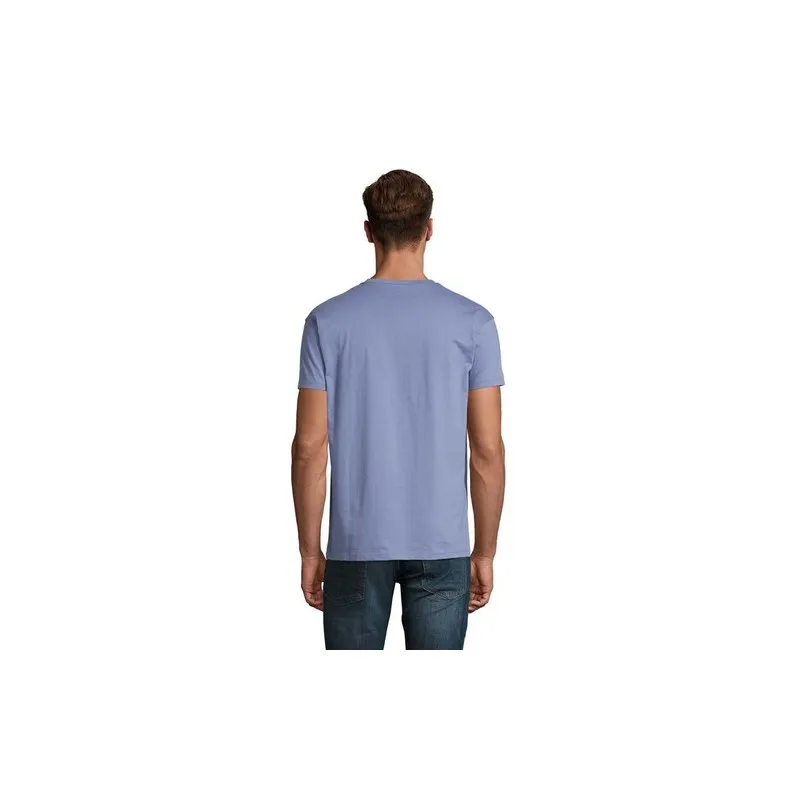 T-Shirt Homme 190g Publicitaire IMPERIAL Matières : coton Taille textile : 4XL Couleurs : bleu marine personnalisable avec votre