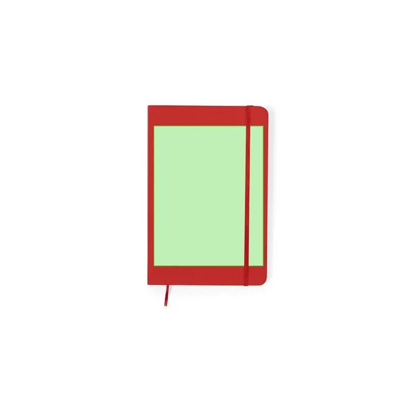 Set de Carnet et Stylo Écologiques Personnalisés - Marden Matières : coton Couleurs : rouge livraison express 24h 48h