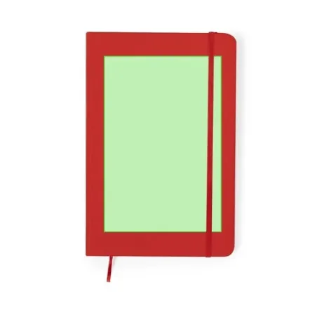 Set de Carnet et Stylo Écologiques Personnalisés - Marden Matières : coton Couleurs : orange personnalisable avec votre logo