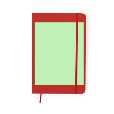 Set de Carnet et Stylo Écologiques Personnalisés - Marden Matières : coton Couleurs : orange objet promotionnel éco-responsable