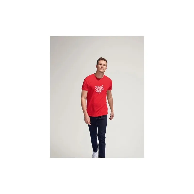 T-Shirt Homme 190g Publicitaire IMPERIAL Matières : coton Taille textile : S Couleurs : orange goodies publicitaire durable