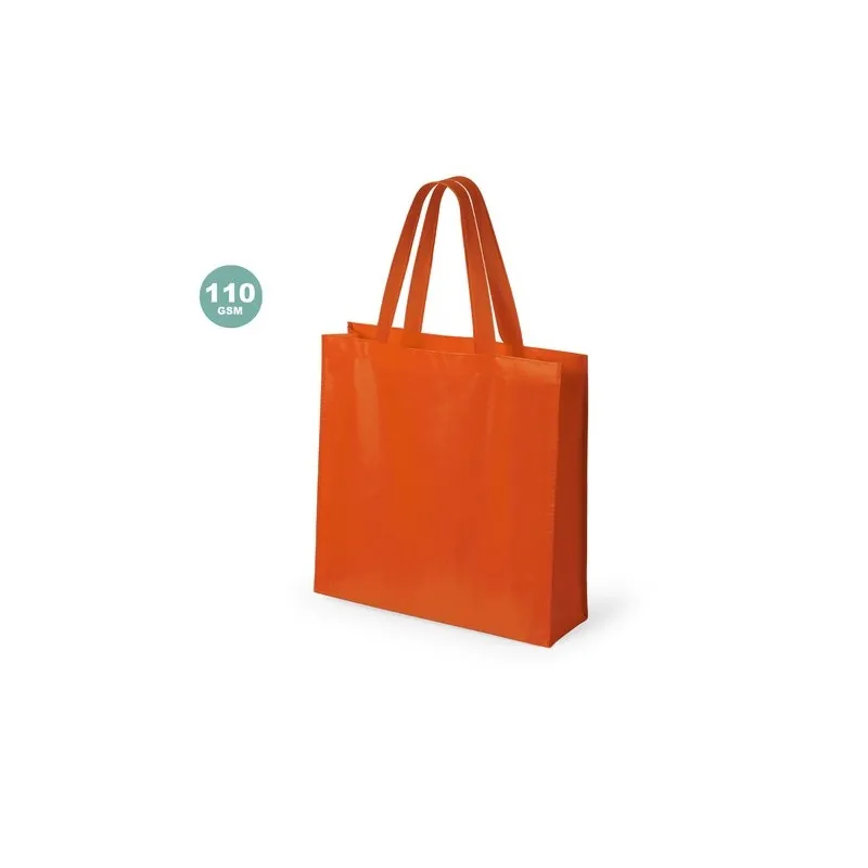 Sac Personnalisable de Shopping Natia Matières : polyester Taille textile : 6/8 ans Couleurs : orange cadeau collaborateur premi