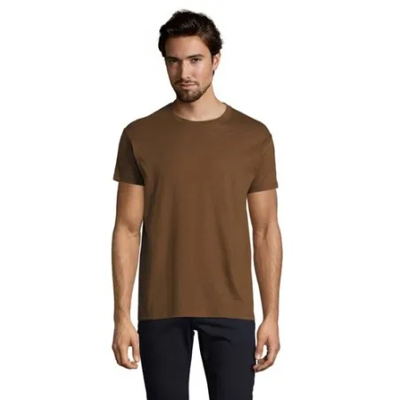 T-Shirt Homme 190g Publicitaire IMPERIAL Matières : coton Taille textile : XL Couleurs : terracotta cadeau client original
