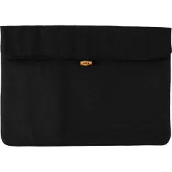 Pochette en coton écologique 220 gr/m² pour ordinateur portable 15'' - Dirk Matières : polyester Couleurs : noir