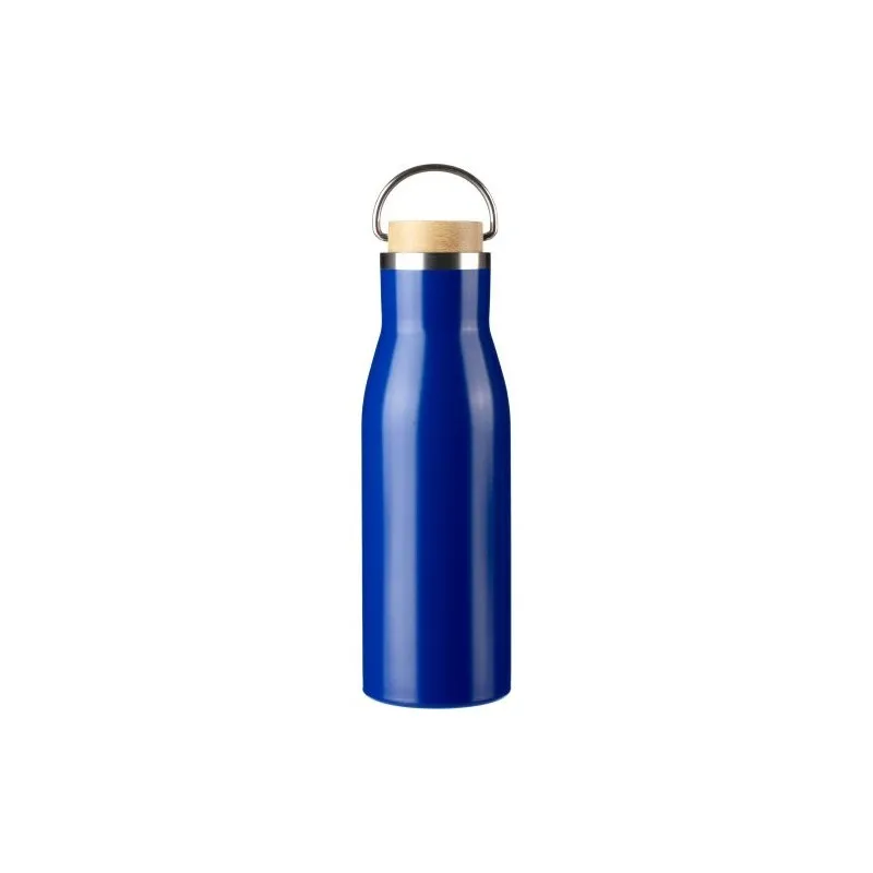 Bouteille écologique de 500 ml en acier inoxydable recyclé - Aline Matières : polyester Couleurs : jaune objet publicitaire robu