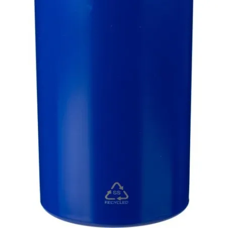 Bouteille écologique de 500 ml en acier inoxydable recyclé - Aline Matières : polyester Couleurs : rouge accessoire événementiel