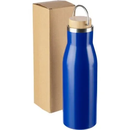Bouteille écologique de 500 ml en acier inoxydable recyclé - Aline Matières : polyester Couleurs : rose goodies publicitaire dur