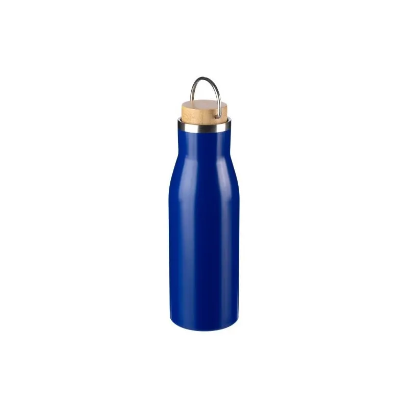 Bouteille écologique de 500 ml en acier inoxydable recyclé - Aline Matières : polyester Couleurs : rose cadeau collaborateur pre