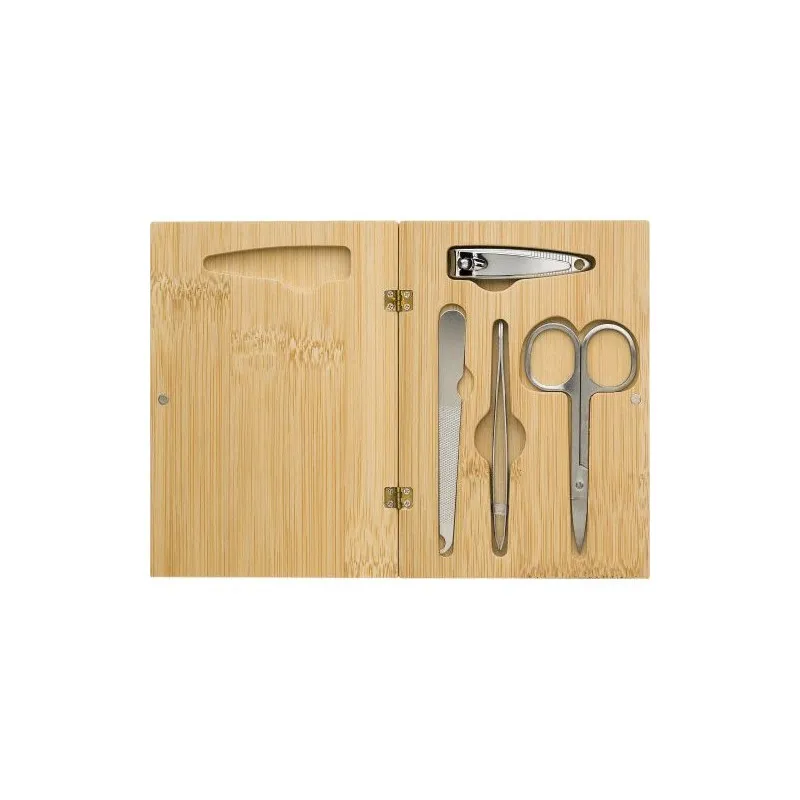 Set Manucure en Bambou Lydia - Élégance Naturelle