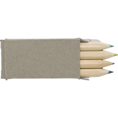 Set de 4 crayons Kai - Couleurs vives et pratiques