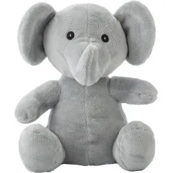 Peluche Éléphant Personnalisée - Jessie, Cadeau Idéal Matières : plastique Couleurs : bleu