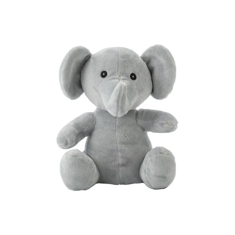 Peluche Éléphant Personnalisée - Jessie, Cadeau Idéal Matières : plastique Couleurs : bleu