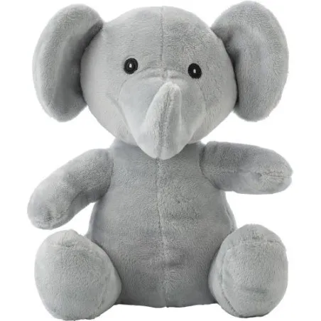 Peluche Éléphant Personnalisée - Jessie, Cadeau Idéal Matières : plastique Couleurs : bleu cadeau entreprise pas cher