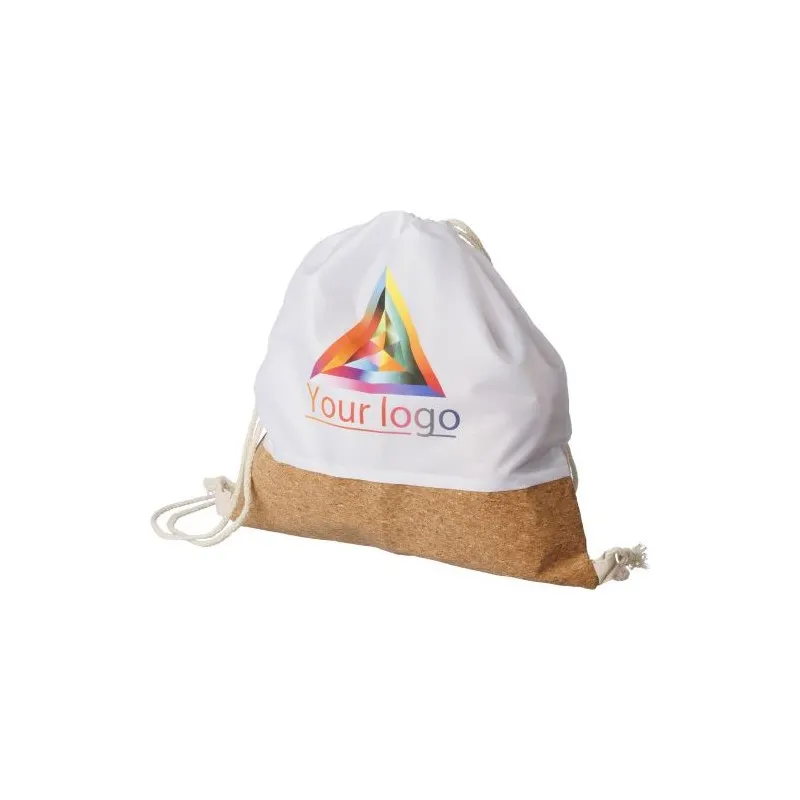 Sac à dos écologique Elodie en rPET et liège Personnalisé