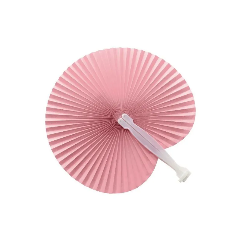 Éventail en papier et plastique Dylan Personnalisé