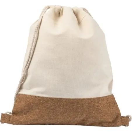 Sac à dos en coton Tianna - Écologique et Pratique Personnalisé