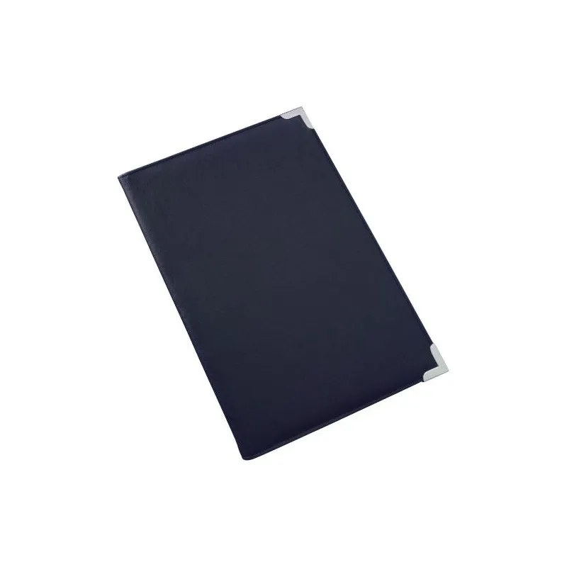 Conférencier A4 en PU Personnalisé - Jovita Matières : acier inoxydable Couleurs : gris personnalisable avec votre logo