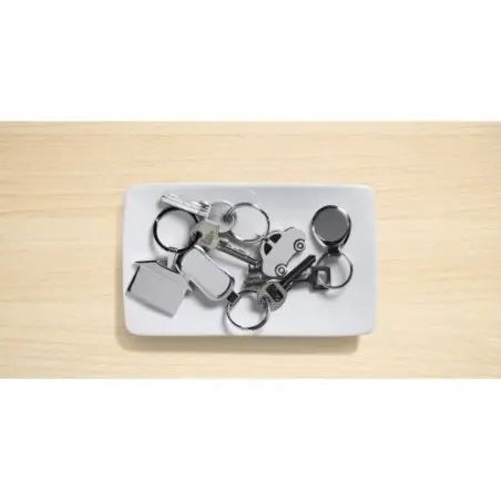 Porte-clés en métal Beatrice - Élégance et Praticité