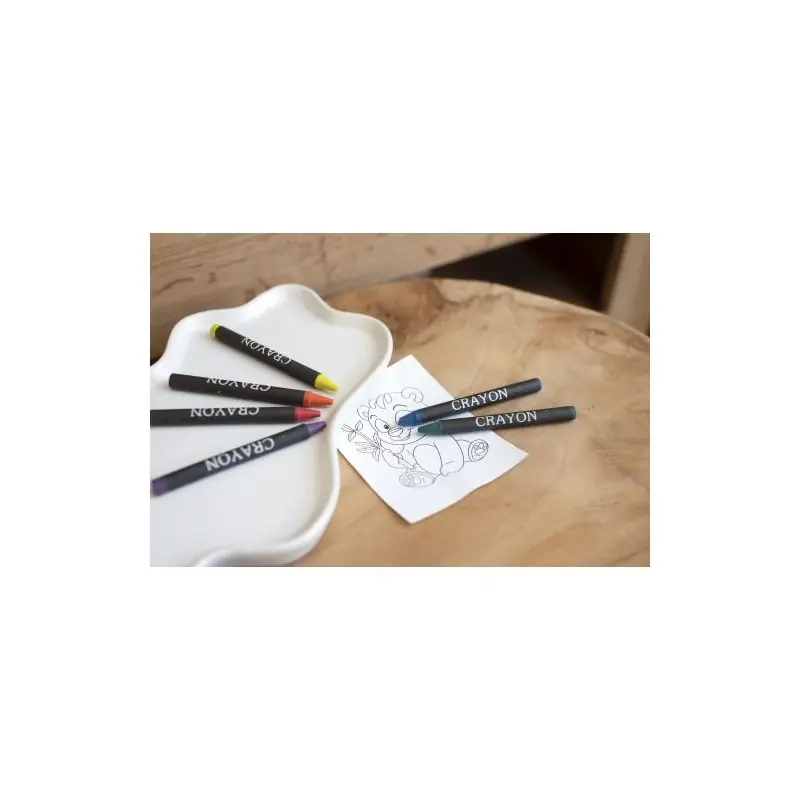 Set de 6 Crayons Selena - Couleurs Vibrantes