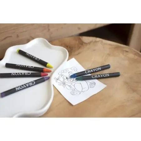 Set de 6 Crayons Selena - Couleurs Vibrantes