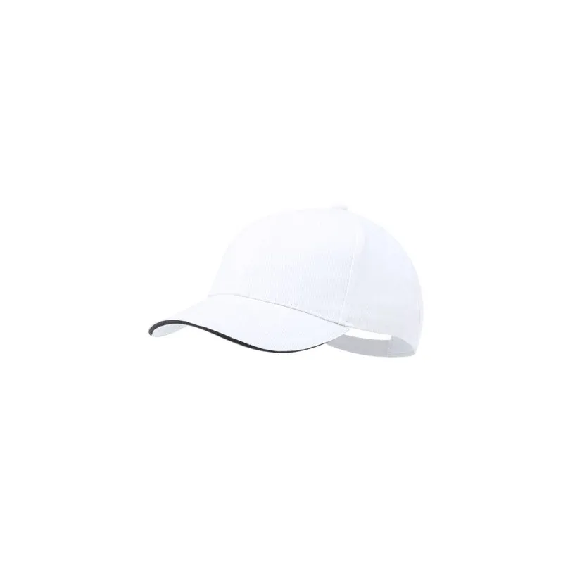 Casquette Personnalisable Écologique Linnea Matières : polyester Couleurs : gris personnalisable avec votre logo