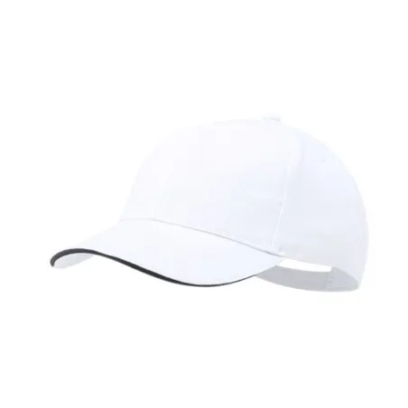 Casquette Personnalisable Écologique Linnea Matières : polyester Couleurs : gris personnalisable avec votre logo