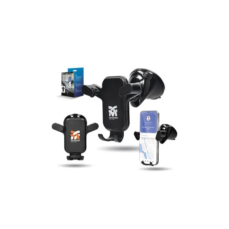 Support Téléphone Universel avec Fixation Ventouse pas cher - Personnalisé Matières : coton Couleurs : bleu cobalt