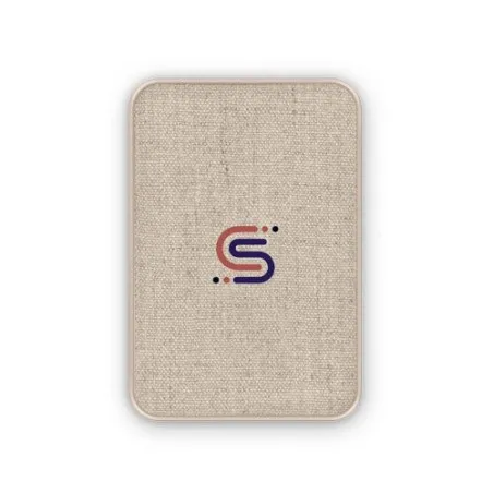 Batterie Externe Personnalisée Écologique 5000 mAh - Pratique et Abordable Matières : métal Couleurs : bleu cadeau entreprise pa