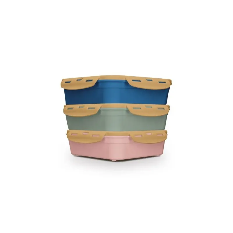 Boîte Repas Éco-Responsable 1.2L avec Couvercle, Cuillère et Fourchette - Cadeaux d'Entreprise Matières : ABS Couleurs : bordeau