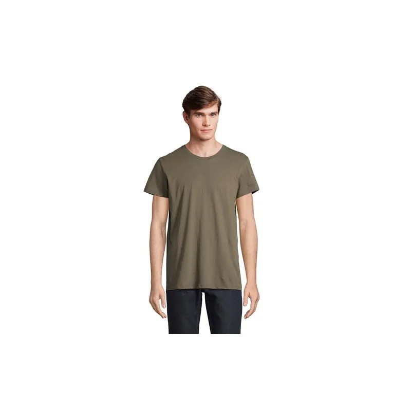 T-shirt personnalisé 100% coton recyclé 150g - RE CRUSADER Taille textile : 3XL Couleurs : french navy objet publicitaire robust