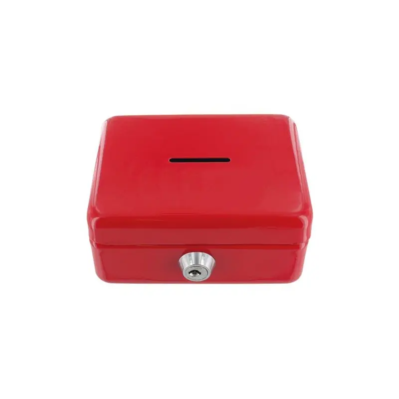 Tirelire Boîte Métallique à Clé Personnalisable