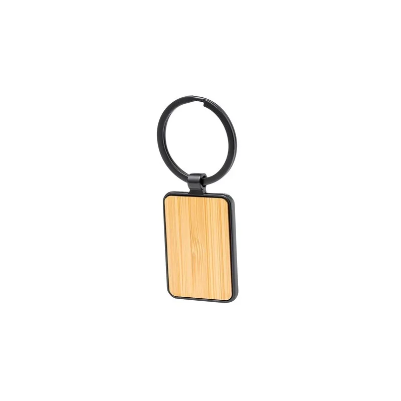 Porte-Clés Personnalisable Élégant Fenrir Matières : bois Couleurs : brun marquage laser ultra précis