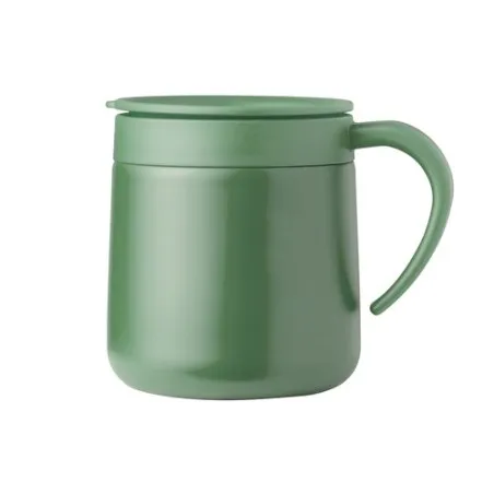 Tasse Thermique Personnalisée Idéale Bokat Matières : polyester Couleurs : jaune personnalisable avec votre logo