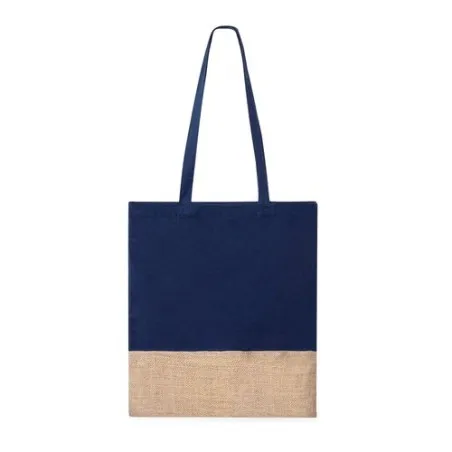 Sac Personnalisable en Coton et Jute Suelva Matières : silicone Couleurs : argenté goodies publicitaire durable