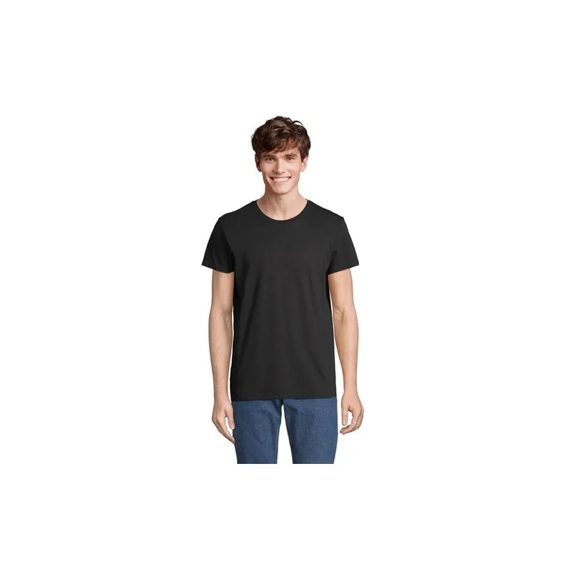 T-shirt personnalisé 100% coton recyclé 150g - RE CRUSADER Taille textile : XL Couleurs : gris chiné