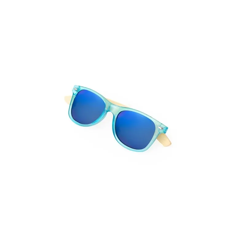 Lunettes de Soleil Personnalisées UV400 Pas Chères - Dristan Matières : carton Couleurs : jaune personnalisation rapide en Franc