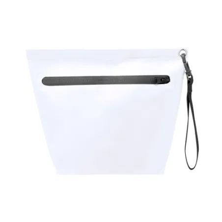 Pochette Publicitaire Imperméable Fourre-Tout Dalmas Matières : Polycarbonate (PC) Couleurs : argenté objet publicitaire robuste