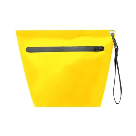 Pochette Publicitaire Imperméable Fourre-Tout Dalmas Matières : Polycarbonate (PC) Couleurs : vert citron goodies publicitaire é